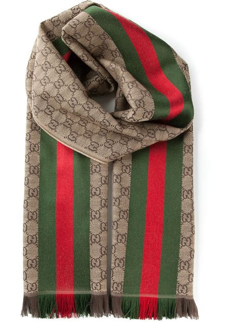 gucci stole men|gucci handkerchief scarf.